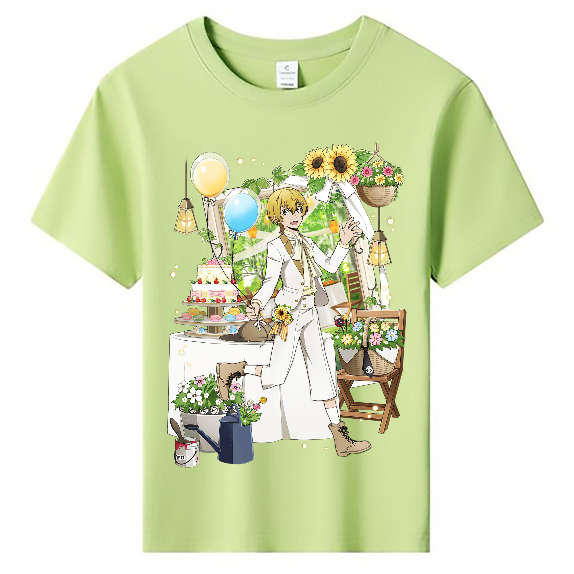 （画像用） 文豪ストレイドッグス Bungo Stray Dogs 綿100％キッズTシャツ（フロントプリント）